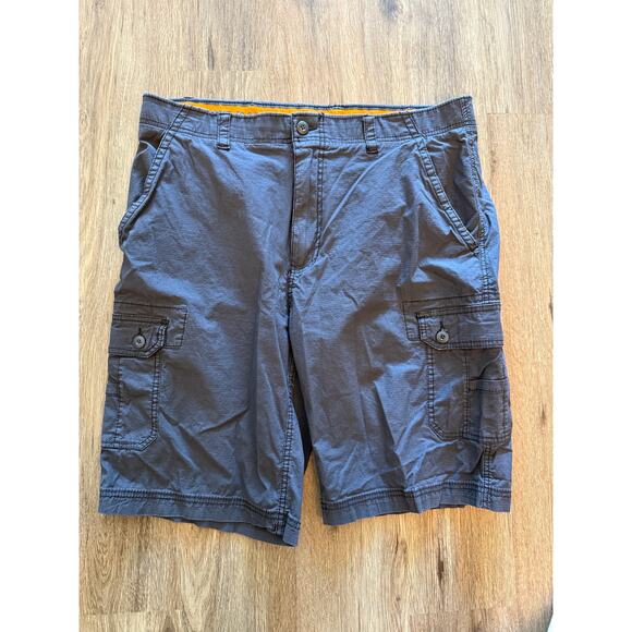 Wear First Blue Cargo Shorts Size 38 10” Inseam - Picture 1 of 3